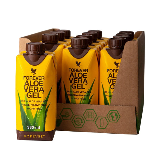 Forever Aloe Vera Gel 99,7% - 330ml (12er Set)